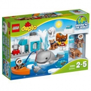 LEGO 乐高 DUPLO 得宝野生动物系列 10803 北极动物 *2件