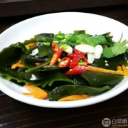 海得辉 新鲜盐渍海带花边 2斤