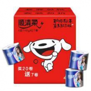 顺清柔 成长日记 有芯卷纸 4层140g*27卷*3件+凑单