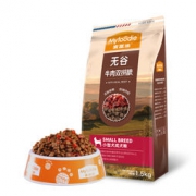 Myfoodie 麦富迪 天然无谷牛肉双拼小型犬成犬粮 1.5kg *5件