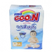 GOO.N 大王 维E系列 婴儿纸尿裤 M64片 *2件