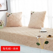 熙玖禧 兔毛绒法兰绒 飘窗垫阳台垫 无甲醛可机洗