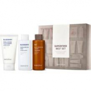 innisfree 悦诗风吟 超级食品BEST套装 蓝莓水乳洁面三件套