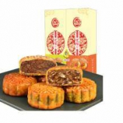 天乙贵人 广式月饼礼盒 300g (百果味+豆沙味)