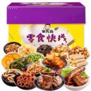 朱先森 零食大礼包礼盒 麻辣鱼饼干等 混合装 1300g