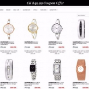 美国JOMASHOP官网 CALVIN KLEIN 精选腕表专场促销 统一价$49.99