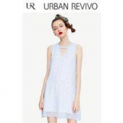 21日0点： URBAN REVIVO YU18R7AN2000 女士连衣裙