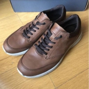 国内￥1799，Ecco 爱步 Irving欧文系列 男士真皮透气休闲鞋 3.6折 新低$49.99