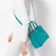 MICHAEL KORS Mercerr女士中号 手提包 松绿色