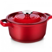 COOKER KING 炊大皇 厚铸铁珐琅汤锅 24cm *3件