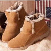 限35码，Skechers 斯凯奇 On-The-Go 女士真皮轻质雪地靴13654