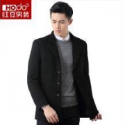 Hodo 红豆 男士休闲毛呢外套