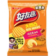 Orion 好丽友 好友趣大凹凸蜂蜜黄油味 125g/袋 *17件