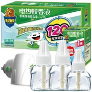 超威 电热蚊香液 薄荷香型 140晚+1器 *2件