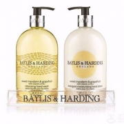 Baylis & Harding 蜜柑&葡萄柚香型 洗手液500ml+护手霜500ml
