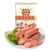 金锣 火腿肠 无淀粉王中王系列 30g*8支 *16件