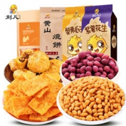 CAFINE 刻凡 4款膨化糕点干果炒货组合 540g