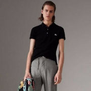 Burberry 巴宝莉 男士珠地棉纯棉短袖POLO衫 多色