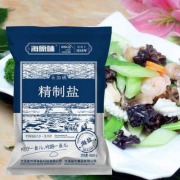 海湾无碘食用海盐 400克*6袋