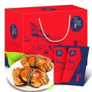 苏熙 阳澄湖大闸蟹礼券 1588型 公3.5两 母2.5两 8只 *6件