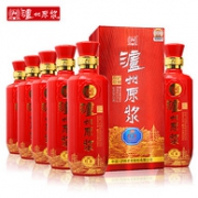 降10元！泸州原浆 红8浓香型 52度白酒500ml*6瓶 整箱装