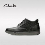 去商家购买 限尺码:Clarks 其乐 高端UN系列 男士真皮系带休闲靴