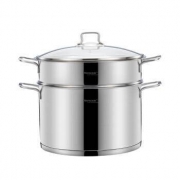 Momscook MT28ST1 不锈钢蒸锅 28cm 9L