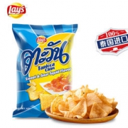 京东PLUS会员： Lay's 乐事 嗒嗒玩木薯片 泰式甜辣鱿鱼味 62g *3件