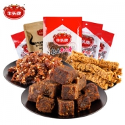 牛头牌 香辣五香牛肉干组合278g