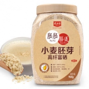 精力沛 小麦胚芽高纤富硒 胚芽片即食冲饮麦片968g *2件