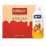 阿娜尔汗 巴旦木乳植物蛋白饮料 1000ml*3瓶 *6件