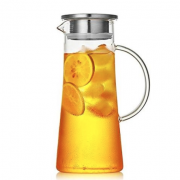 Ant life 高硼硅耐热玻璃冷水壶 1.5L 2壶装