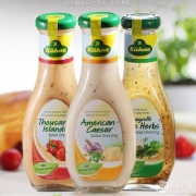 德国进口，冠利 沙拉酱250ml*3瓶