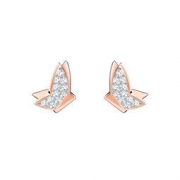 Swarovski 施华洛世奇 LILIA 浪漫优雅蝴蝶造型设计耳钉 5382367