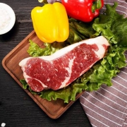 澳洲进口，融极 整切西冷菲力牛排套餐6片660g 赠黄油酱料