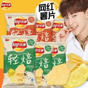 Lay's 乐事 轻焙薯片柚香味芝士70g*6包