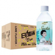 日加满 忻动 苏打风味饮料（青柠味）350ml*15瓶