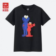历史低价：UNIQLO 优衣库 UT X KAWS X 芝麻街系列 儿童T恤