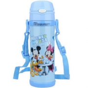 京东PLUS会员：Disney 迪士尼 HM1912 儿童不锈钢保温杯 蓝色 *3件