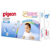 pigeon 贝亲 弱酸性 婴儿纸尿裤 L62片 *3件