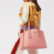 COACH蔻驰Charlie Carryal 女士手提包