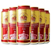 BARBAROSSA 凯尔特人 红啤酒 500ml*6听 *4件