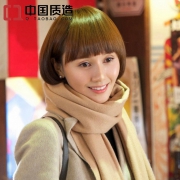 明星同款！恒源祥羊绒披肩大围巾