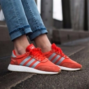 adidas Originals 阿迪达斯I-5923 iniki boost 女款休闲运动鞋 橘色款