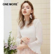 21日0点： ONE MORE 11QD720217 女士雪纺衬衫