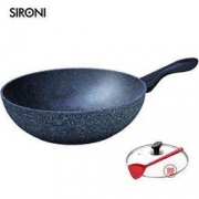 SIRONI 斯罗尼 经典磐石复底炒锅 32厘米