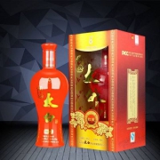 中华老字号，太白 醉八仙红瓷 50度凤兼复合型白酒500ml 送台湾小酒110ml*1瓶