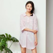 网易严选 女士纯棉娃娃领睡裙