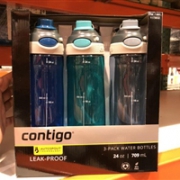 【吴亦凡同款】Contigo康迪克运动成人直饮水杯 男款三件套 709ml X 3