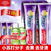 高露洁   小苏打美白去黄牙膏  6件组合套餐
